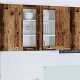 Hanging Cabinet Old Wood 80 x 31 x 80 cm Engineered Wood 884328