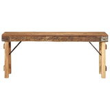 Bench Natural 110 x 35 x 46 cm Reclaimed Old Wood 4019621