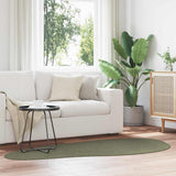 Carpet HUARTE Forest green 100 x 200 cm Polyester 4103790