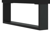 Bathroom Cabinet Black 80x33x60 cm Engineered Wood 831661