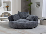 COOLMORE Lazy Sofa Durable Comfort Lounger High Back Bean Bag Chair Couch With Three Pillows for W2678P312245