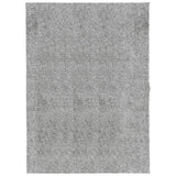 Shaggy Rug PAMPLONA High Pile Modern Grey 140x200 cm 375257