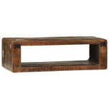 TV Cabinet Multicolour 80 x 30 x 25 cm Solid Reclaim wood 4104536