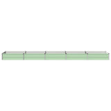 Raised Garden Bed Pastel Green 400 x 80 x 24 cm 8006514