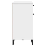 Sideboard VIKEN White 80x40x80 cm Engineered Wood 374935