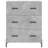 Highboard Concrete Grey 69.5x34x180 cm Engineered Wood 3195855