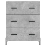 Highboard Concrete Grey 69.5x34x180 cm Engineered Wood 3198413