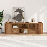 Corner Cabinet Old Wood 160x40x45 cm Engineered Wood 3307826
