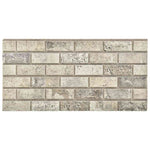 ZNTS 3D Wall Panels with Sand Brick Design 10 pcs EPS 147201