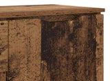 Sideboard with Drawer Old Wood 100 x 30 x 65.6 Engineered Wood 888795