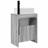Bathroom Vanity with Sink Grey Sonoma 54 x 35 x 83 cm 890164