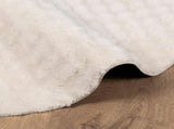 Area Rugs Round SIROLO Beige 200 CM Polyester 42022751