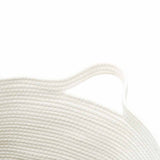 Storage Basket Black and White 49x65 cm Cotton 358495