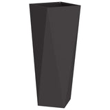 Planter Black 30 x 30 x 75 cm Steel 883766