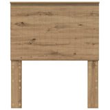 Headboard with Headboard Artisan Oak 80 cm Engineered wood 887823