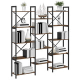 Bookshelf Sonoma Oak 156 x 25 x 167 cm Engineered Wood 868343
