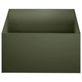 Garden Planter 2 pcs Olive Green 60 x 60 x 30 cm 8005057
