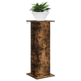 Plant Stand 2 pcs Smoked Oak 30.5 x 30 x 80.5 cm 899773