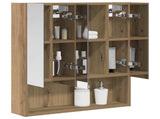 Bathroom Mirror Cabinet Artisian Oak 60 x 14.5 x 70 cm 889190