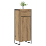 Bathroom Cabinet Artisian Oak 40 x 30 x 100 cm Engineered Wood 886503