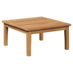 Garden Bench 2 pcs Brown Solid Teak wood 42006399