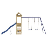 Outdoor Playset Impregnated Wood Pine 3156978