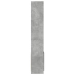 Highboard Concrete Grey 92x33x180 cm Engineered Wood 3309621