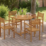 Table Top 90x90x2.5 cm Octagonal Solid Wood Teak 366667