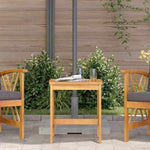 Side Table Brown Solid Acacia wood 4106452