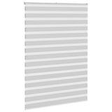 Zebra Blind Light Grey 165x200 cm Fabric Width 160.9 cm Polyester 4014482