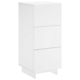 Sideboard White 33.5 x 34.5 x 75 cm Engineered Wood 8011513