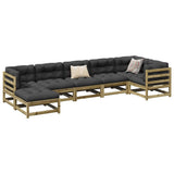 7 Piece Garden Sofa Set Impregnated Wood Pine 3299544