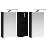 Bathroom Cabinet Set 3 pcs 80 x 10.5 x 50 cm Engineered wood 3403657