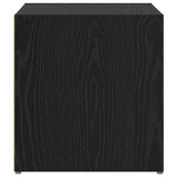 TV Cabinet Set 4 pcs Black 37 x 35 x 37.5 cm Engineered Wood 875092