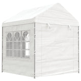 Gazebo with Roof White 17.84x2.28x2.69 m Polyethylene 3155484