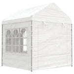 Gazebo with Roof White 15.61x2.28x2.69 m Polyethylene 3155483