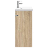Bathroom Furniture Set Sonoma Oak 81 x 40 x 84.5 cm 3404268