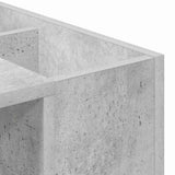 Desk Concrete Grey 109 x 50 x 78 cm Engineered Wood 891203