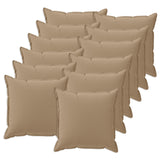 Cushion with Pillow HOUTEN 12 pcs Taupe Polyester 934854