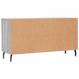 Shoe Bench Grey Sonoma 102x35x55 cm Engineered Wood 829762