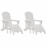 Garden Chair 2 pcs White 83 x 74 x 92 cm Polyethylene 3335842