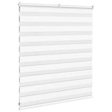 Zebra Blind White 135x100 cm Fabric Width 130.9 cm Polyester 4014736