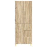 Cabinet Set 2 pcs 66 x 34.5 x 90 cm Engineered Wood 3416576