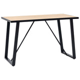 Dining Table Oak 120x60x75 cm MDF 281560