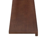 Window Sills 2 pcs Dark Brown 90 x 30 x 2 cm Solid Oak Wood 42050034