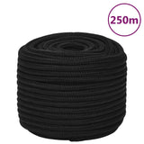 Work Rope Black 12 mm 250 m Polyester 152829