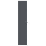 Storage Cabinet Anthracite 90 x 40 x 200 cm Steel 3406174