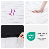 Pocket Spring Mattress Medium Firm 120x200 cm 372829