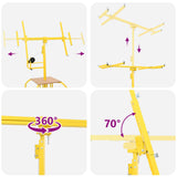 Plasterboard Lifter Manual Yellow 300 x 107 x 330 cm Steel 42041172