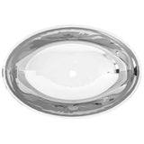 Wash Basin 40x33x13.5 cm Ceramic Silver 143473
